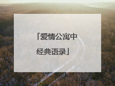 爱情公寓中经典语录