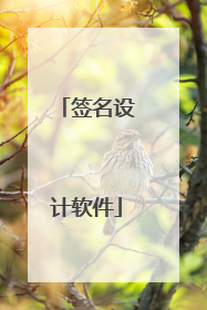 签名设计软件