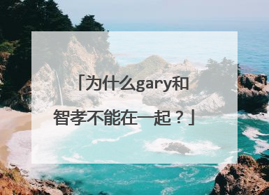 为什么gary和智孝不能在一起？