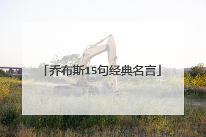 乔布斯15句经典名言