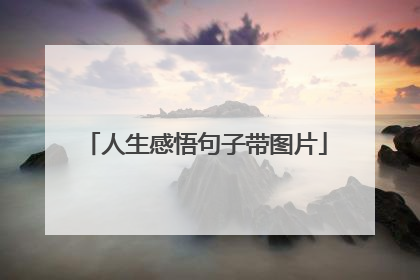 人生感悟句子带图片