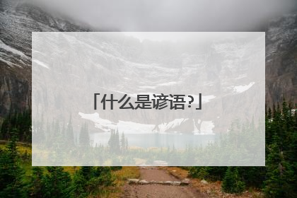 什么是谚语?