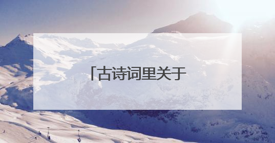 古诗词里关于励志的诗句
