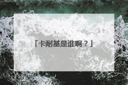 卡耐基是谁啊？