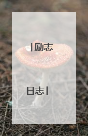 励志日志