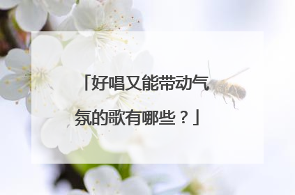 好唱又能带动气氛的歌有哪些?