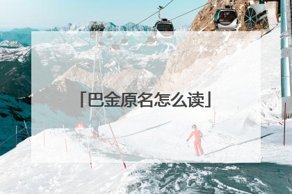 巴金原名怎么读