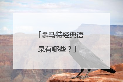 杀马特经典语录有哪些?