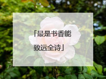 最是书香能致远全诗