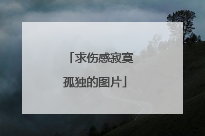 求伤感寂寞孤独的图片