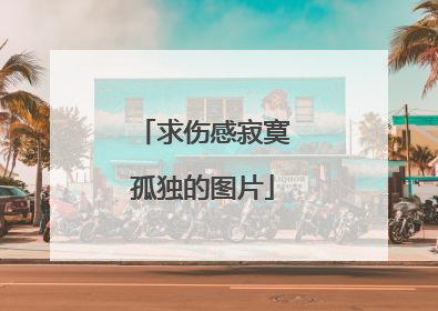 求伤感寂寞孤独的图片
