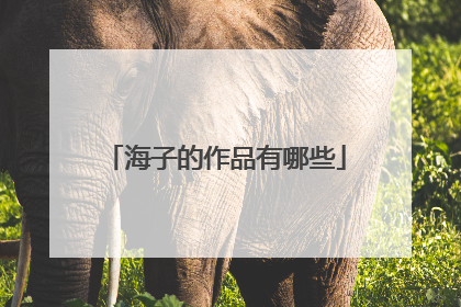 海子的作品有哪些
