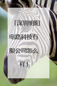 深圳明阳电路科技有限公司怎么样