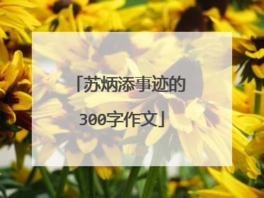 苏炳添事迹的300字作文