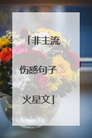 非主流伤感句子火星文