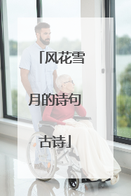 风花雪月的诗句古诗