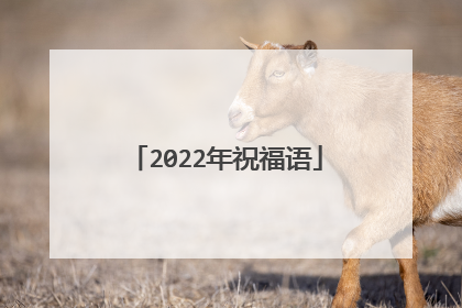 2022年祝福语