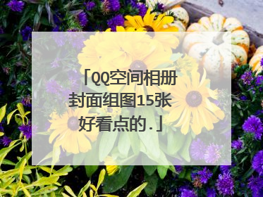 QQ空间相册封面组图15张好看点的.